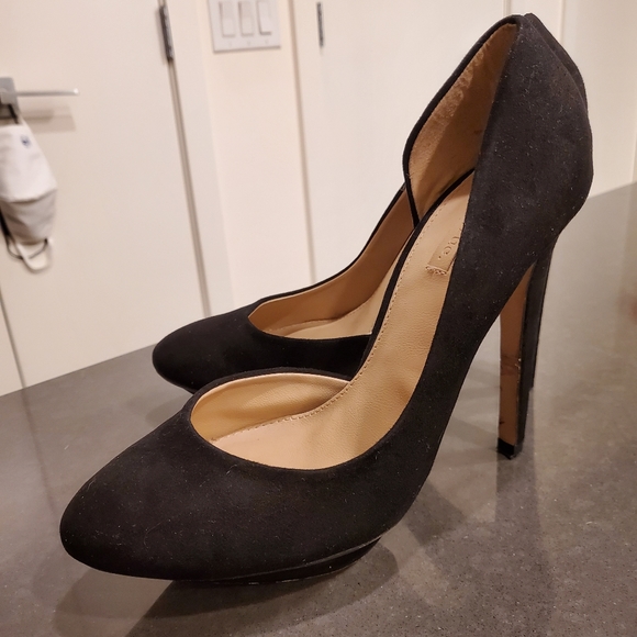 Zara Suede Heels - Picture 2 of 8
